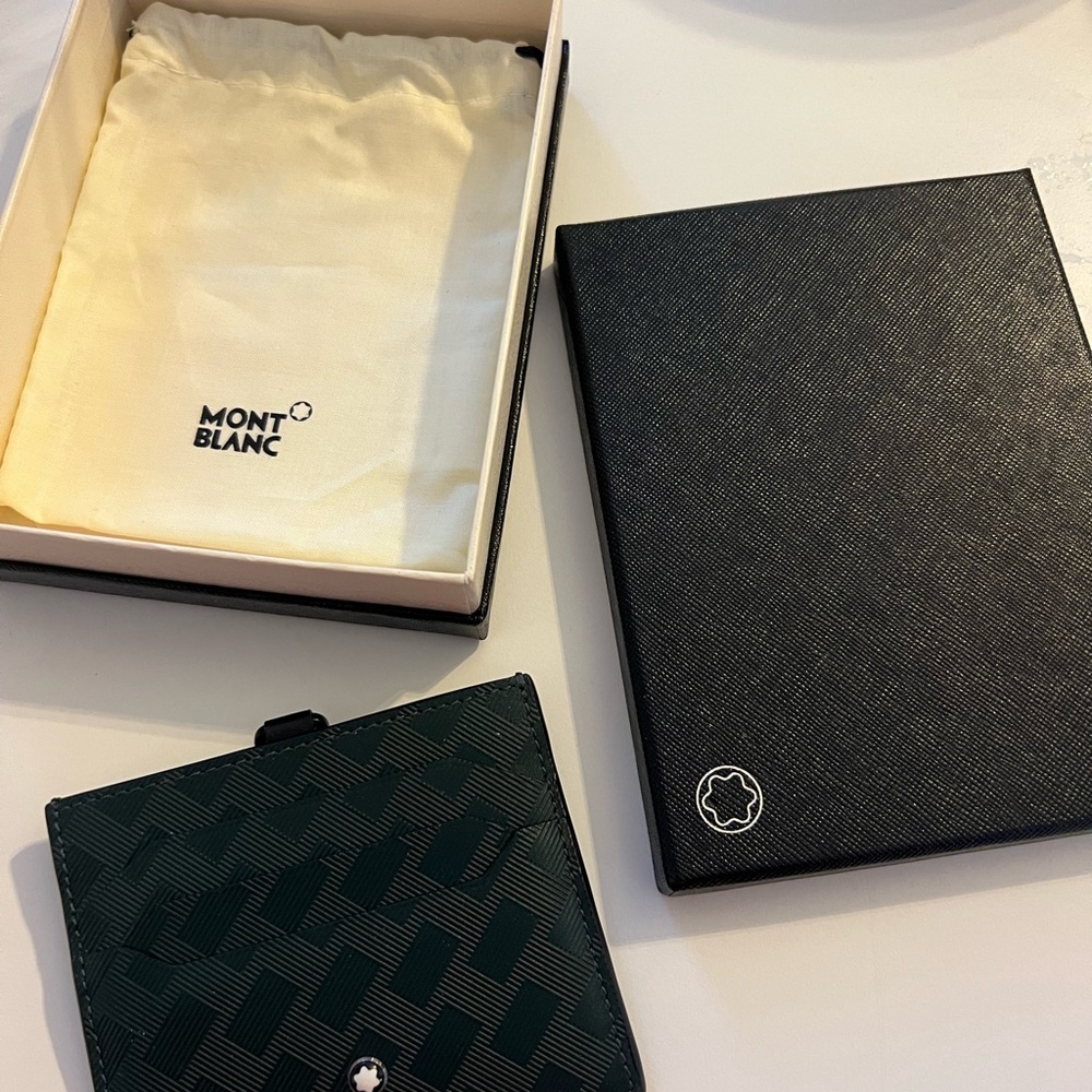 Montblanc Forest Green Card Holder 6 piece